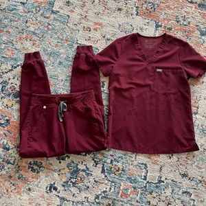 Burgundy Figs set. XS Zamora & S Catarina.